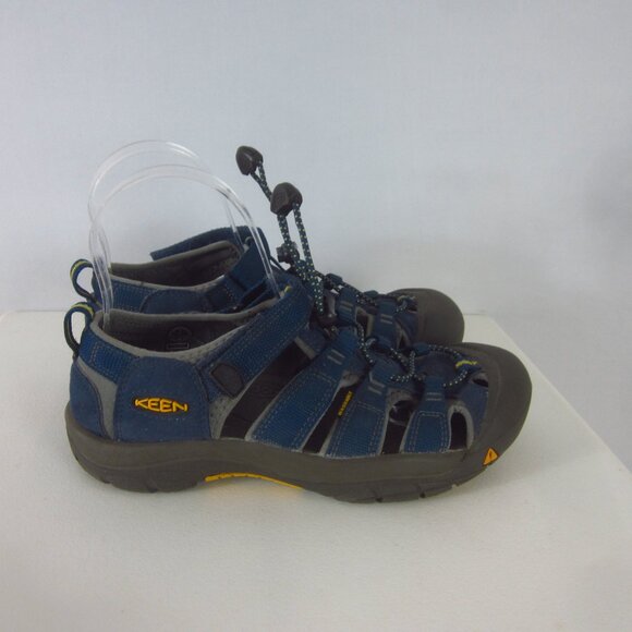 Keen Womens Size 5 Waterproof Sandals Blue Gray Closed Toe Outdoor Hiking Walk - Picture 5 of 12
